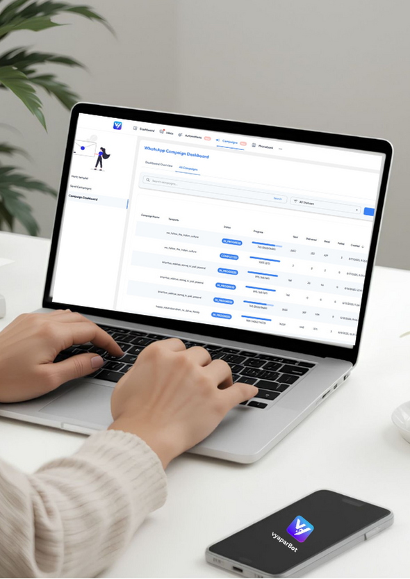 WhatsApp Campaign Dashboard